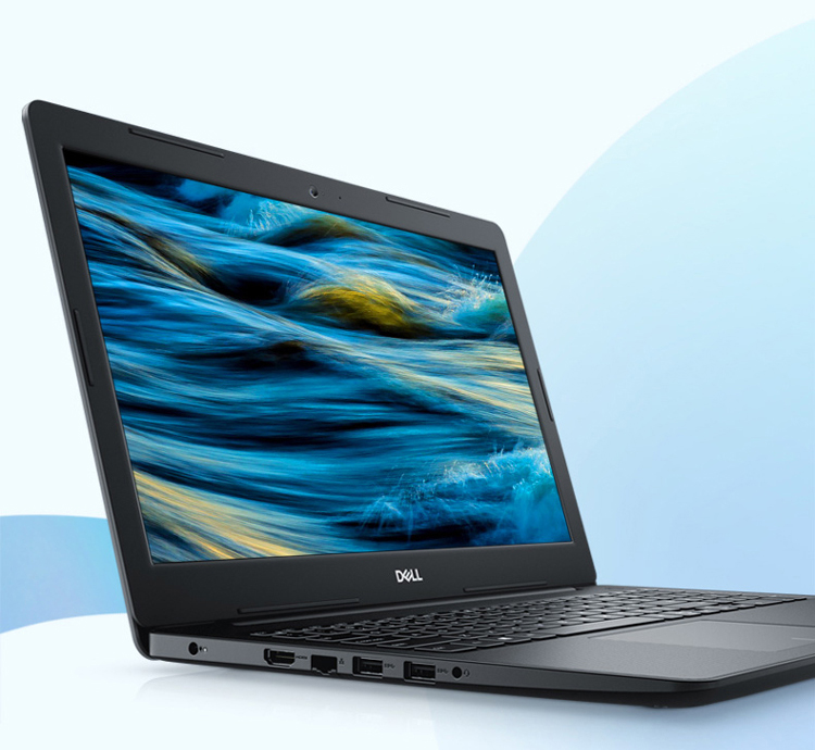 戴尔vostro 15-3583黑色i3-8145ucpu 4gbddr4l内存128g硬盘intel hd